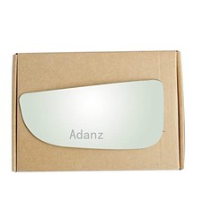 Lower Towing Mirror Replacement Glass fit for 2010-2023 Dodge Ram Left Grey