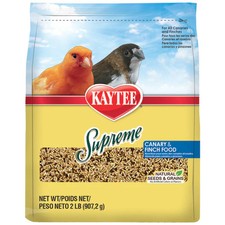 Kaytee Supreme Canary Finch Food 1 Each/2 lb By Kaytee