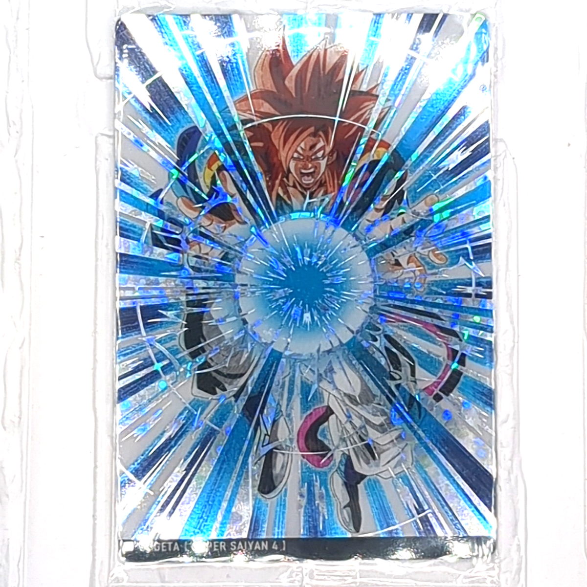 4-22 SEC Gogeta Dragon Ball Itajaga Trading Card Secret Rare New