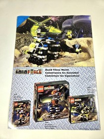 LEGO Robo Master 2154 Robo Force Illustrated Instruction Manual 1997 Multilingu&hellip;
