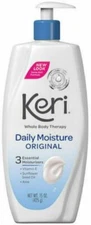 Keri Whole Body Therapy Daily Moisture Original Lotion with Aloe 20 oz Pack of 3
