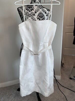 VINTAGE Y2K NWT BCBGMaxAzria Cocktail Engagement Strapless Dress Sz 4  SOLDOUT | eBay