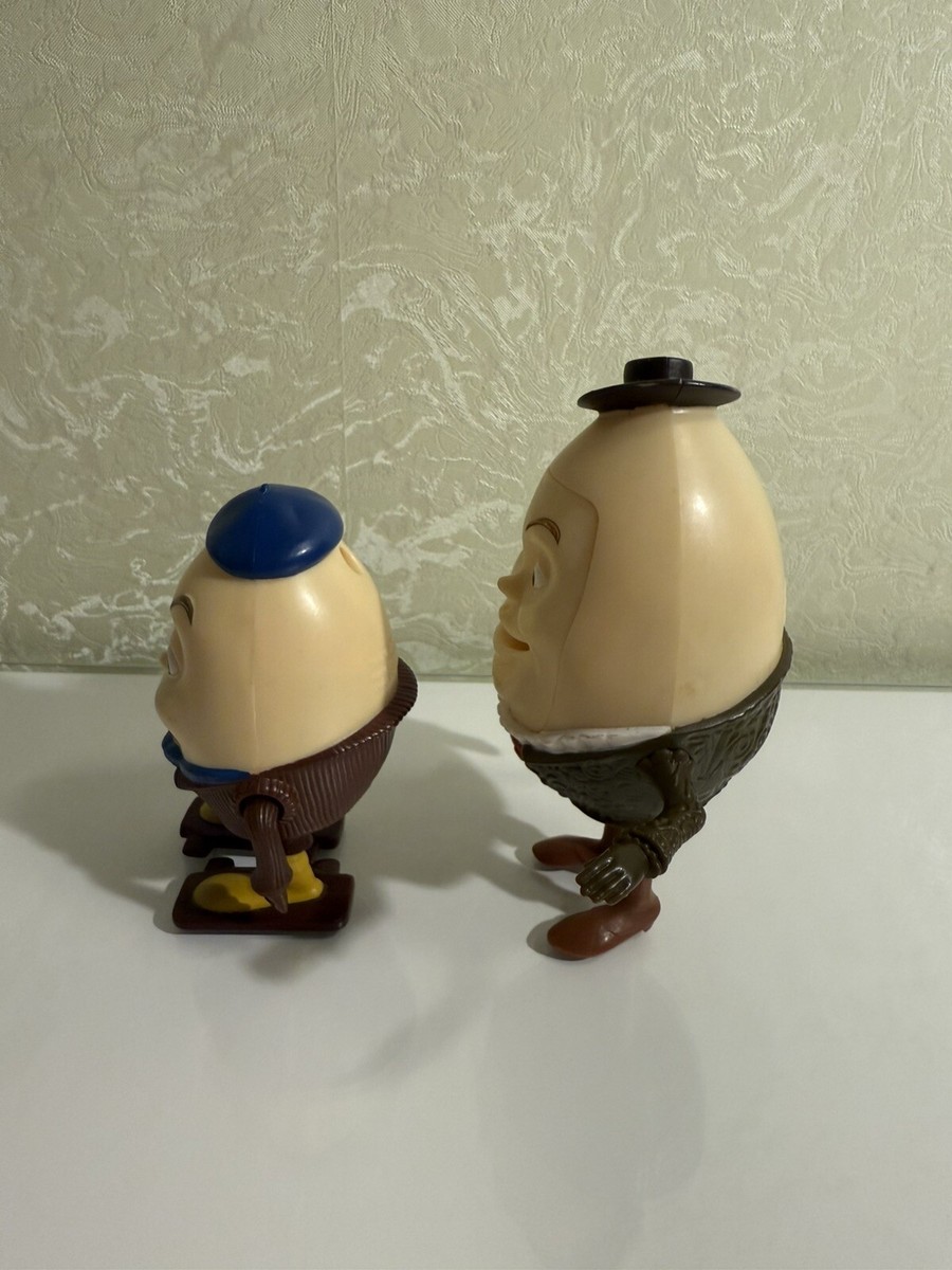 2011 Humpty Dumpty and Young Humpty Dumpty Wind Up Toy McD Happy
