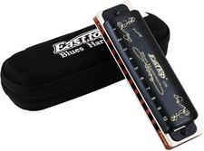 East top Diatonic Blues Harmonica key of Paddy 10Hole Mouth Organ Harmonica Gift