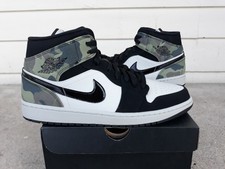 jordan 1 mid camo green