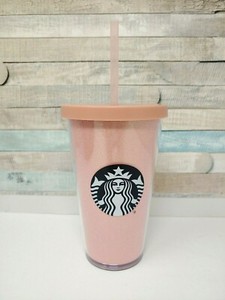 glitter pink starbucks cup