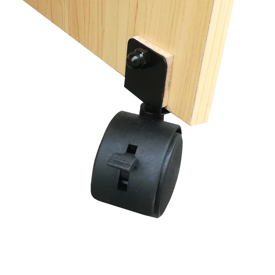 24英寸儿童电脑桌木制单人电脑桌带可调节键盘架 — 第 4/4 张图片