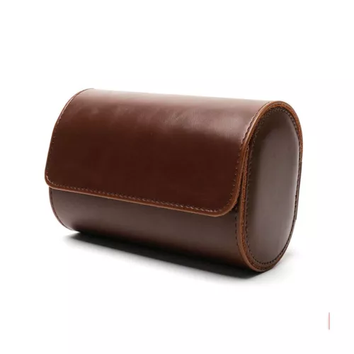 1-3 Slot Travel Watch Roll Case Leder Armbanduhr Vitrine Uhren Aufbewahrungsbox - Bild 12 von 17