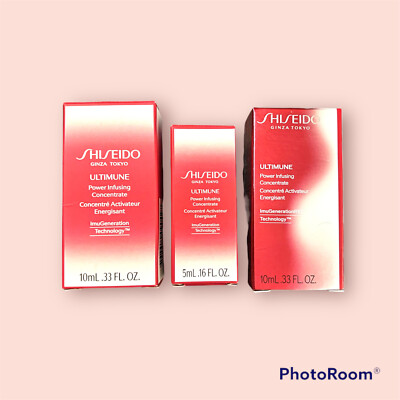 SHISEIDO Ultimune Power Infusing Concentrate 2 x 10 ml + 5 ml =25 ml NEU