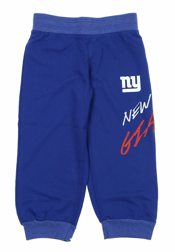 NFL Youth Big Girls New York Giants Tag Capri Sweatpants