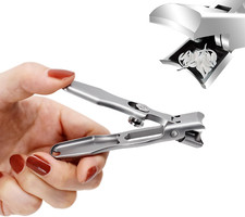 Corta  as de acero inoxidable ultra afilado con recogedor