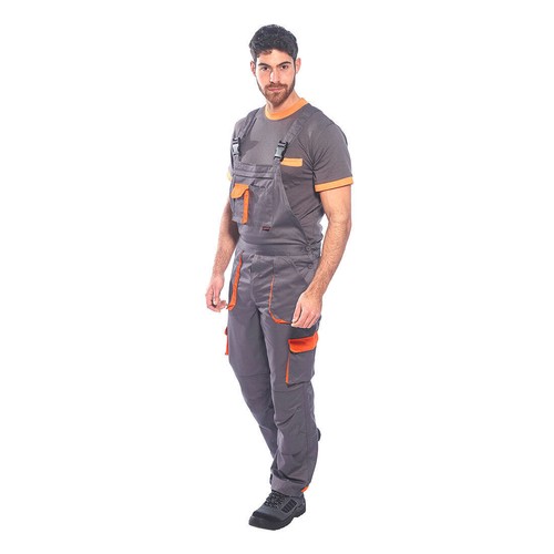 Portwest Texo Contrast Painters WorkWear Bib & Brace Overall Coverall Dungaree - Picture 19 of 22
