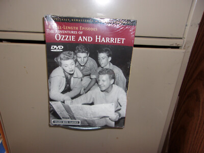 The Adventures of Ozzie and Harriet (DVD, 2004) 4-Episodes NEW - Movie Classics
