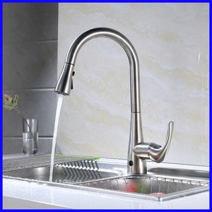 Flow Motion Activated Pull Down Kitchen Faucet Hands Free
