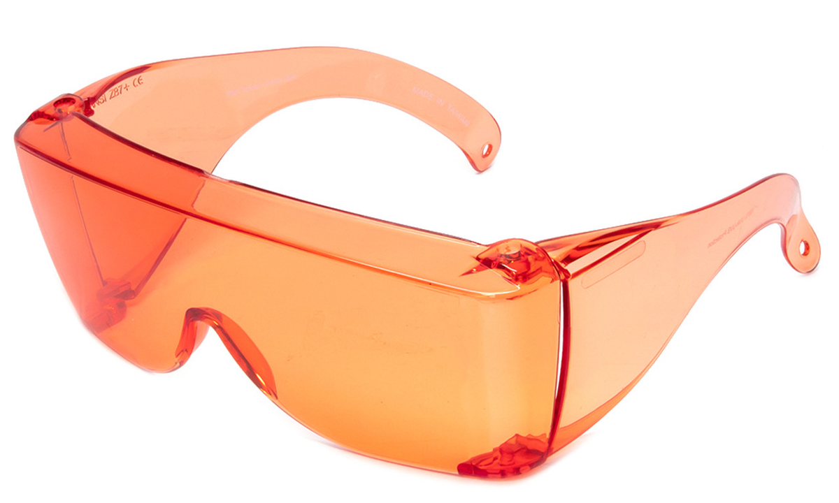 CALABRIA 3000-ORG Economy Fitover Sun Safety Glasses w/ UV