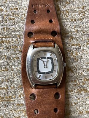 Vestal ''Kettle'' 3-Hand Japanese Movement & Leather Band