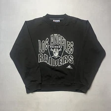 Vintage 90s Los Angeles Raiders Apex One Proline Pullover Sweatshirt 