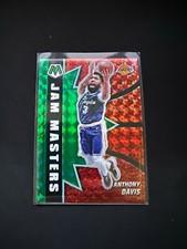 Anthony Davis 2020-21 Panini Mosaic Jam Masters Green Prizm #19