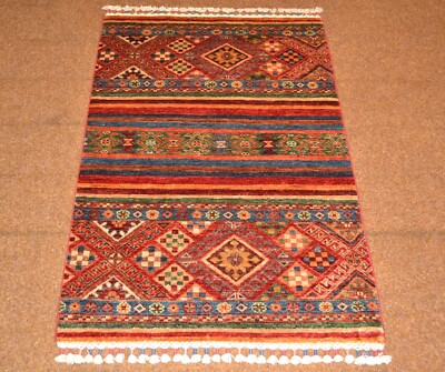 Handgeknüpfter Orientteppich Ariana aus Afghanistan Nr.79750  124x80cm