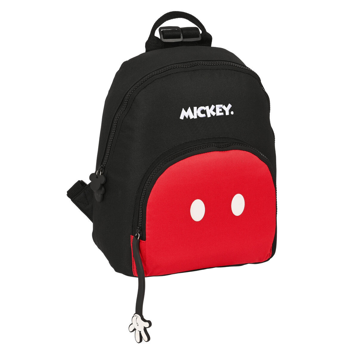 Mochila ligera Mickey Mouse Clubhouse Mickey Mood roja negra 13 L