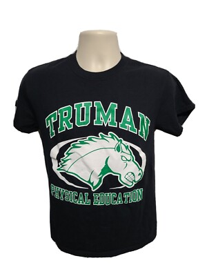 #ad Truman High School Physical Education Adult Small Black TShirt $15.00