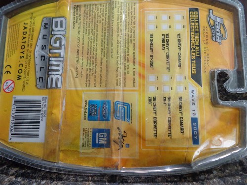 1965 SHELBY GT-350 BIGTIME MUSCLE WAVE 12 JADA 1/64 COLLECTOR # 138 BAD PACKAGE - Picture 11 of 12