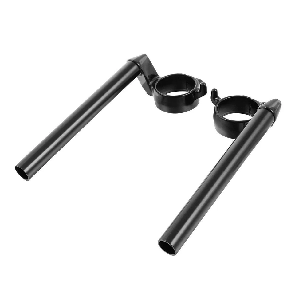 Barra de guidão preta com clipe compatível com Honda CBR600RR CBR 600RR 2007-2011 2013-2019 - Imagem 4 de 4