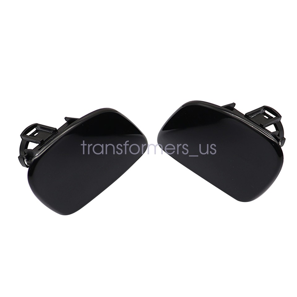 2Pcs Headlamp Washer Nozzle Cover Headlight Cleaning Cap For Lexus