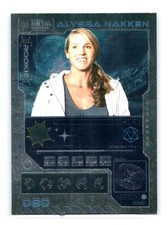 2022 Upper Deck Skybox Metal #80 Alyssa Nakken Baseball -