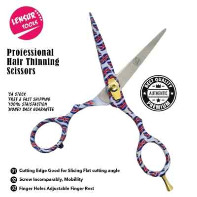 PROFESSIONELLE FRISEUR HAARSCHNEIDESCHERE BARBER SALOON LILA 6 ZOLL