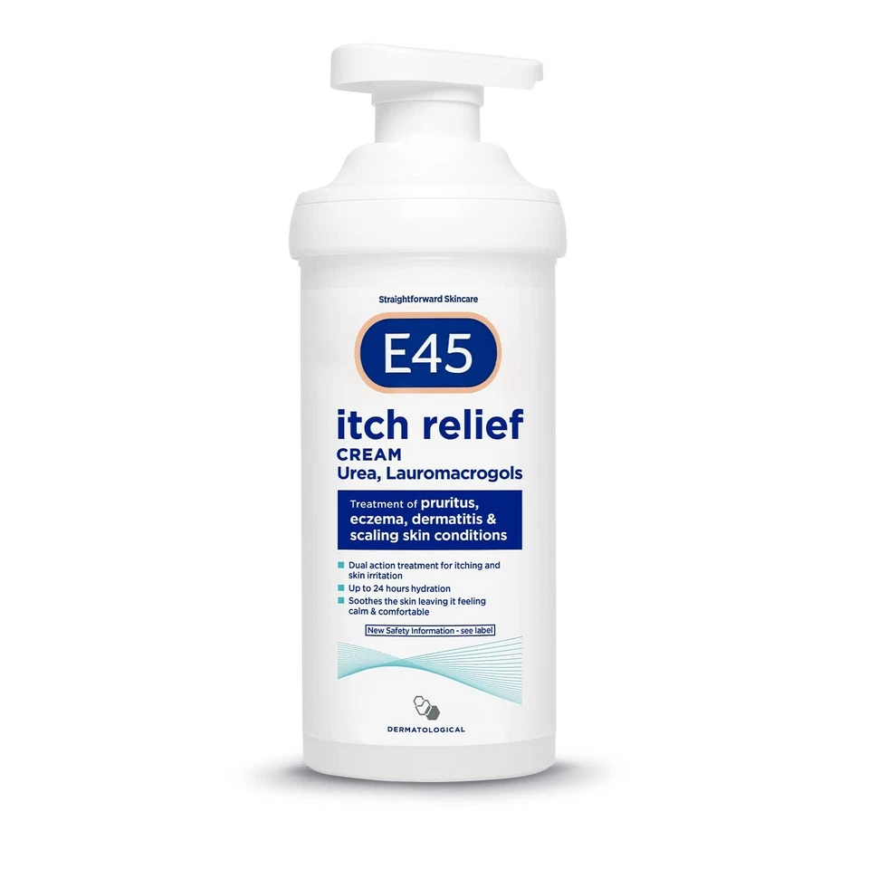 E45 Itch Relief Cream - 500g (Free Delivery)