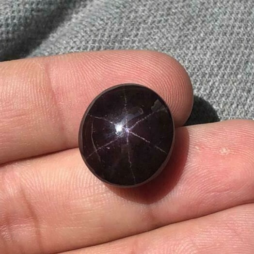 Gemme Naturali Pietra Granato Rosso Scuro Perline Rotonde Per - Foto 6