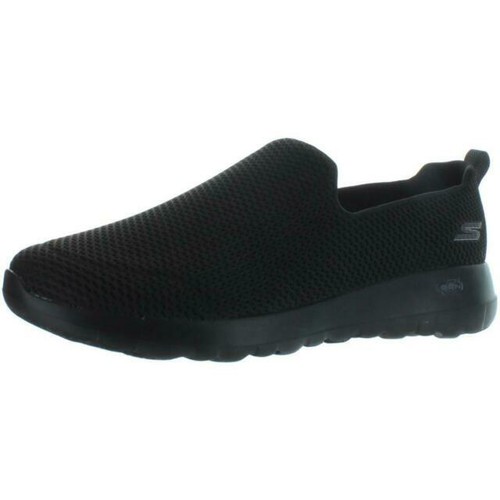 skechers womens gowalk joy evaluate suede trainers black black