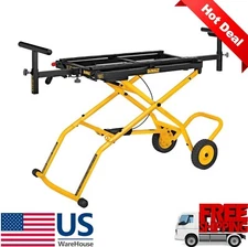 DEWALT DWX726 32-1/2 in. x 60 in. Rolling Miter Saw Stand with 300 lbs. Capacity