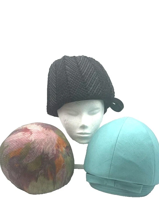 Mod/Gogo paja sombreros Vintage de todos los días para De mujer