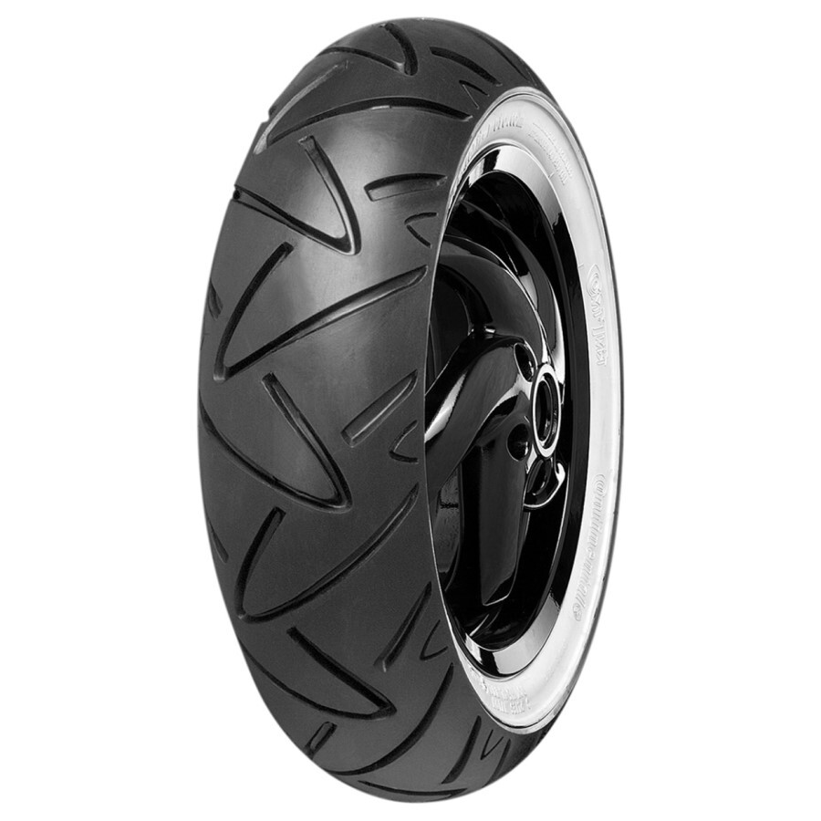 Scooter Tyre Continental Conti Twist 120/70 -12 58P TL Univ WhiteWall Honda