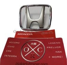 New Oem 92-96 Honda Prelude Front Emblem Badge Genuine 93 94 95 Si Vtec Bb1 Bb2