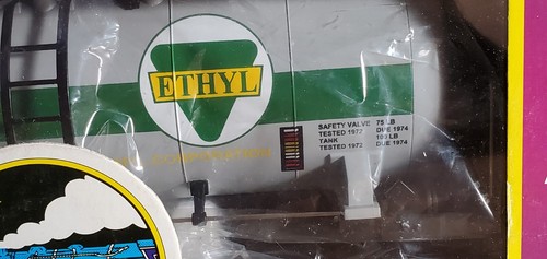 MTH Premier O Scale Trains Ethyl Corp 8000 Gallon Tank Car 20-96005. u1154 - Picture 3 of 4