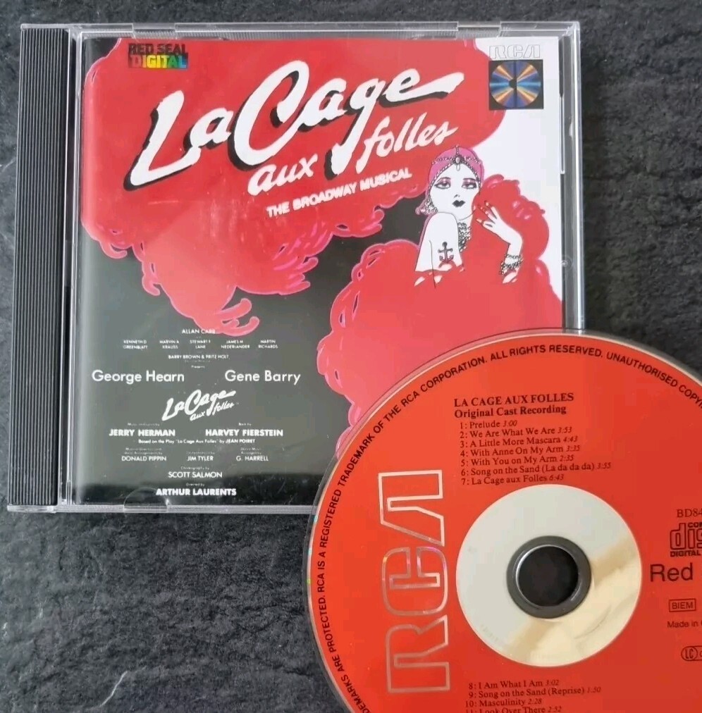 La Cage aux Folles - The Broadway Musical - EX CD album German Press Stage