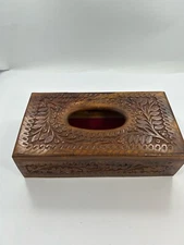 Wooden Wipe Box