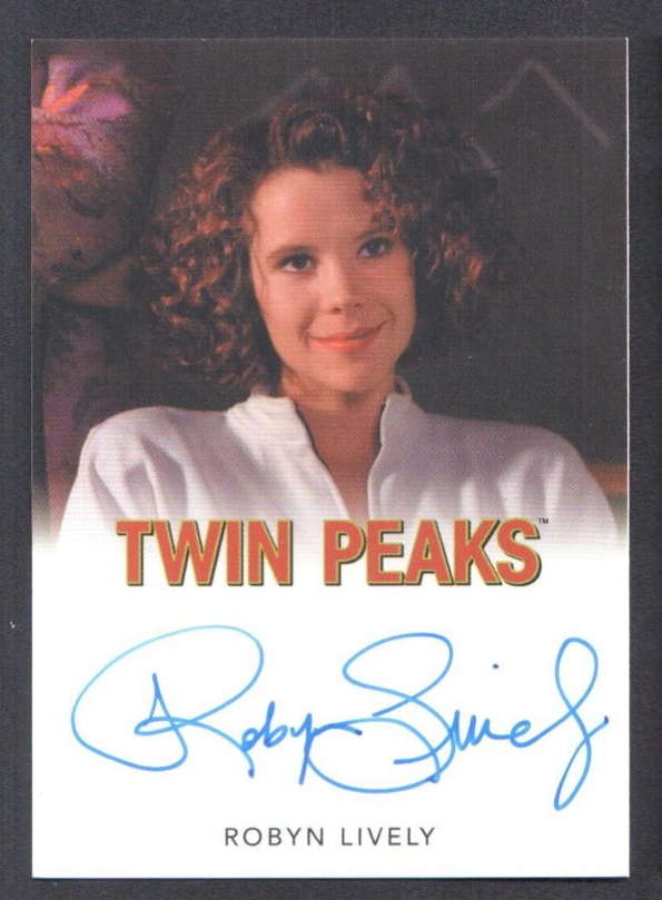 TWIN PEAKS (Rittenhouse 2019) AUTOGRAPH CARD by ROBYN LIVELY | eBay