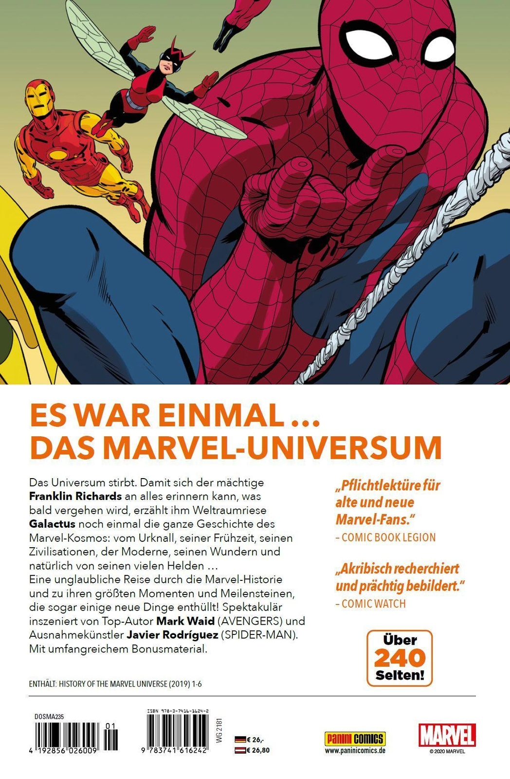 Thumbnail - Die Geschichte Des Marvel-universum | Mark Waid (u. A.) | Taschenbuch