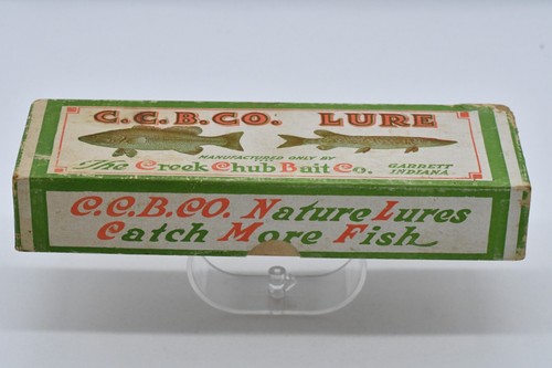 Creek Chub Husky Pikie Minnow 3400 Pikie Scale C.C.B.Co. Wood Lure 40's - Picture 8 of 19