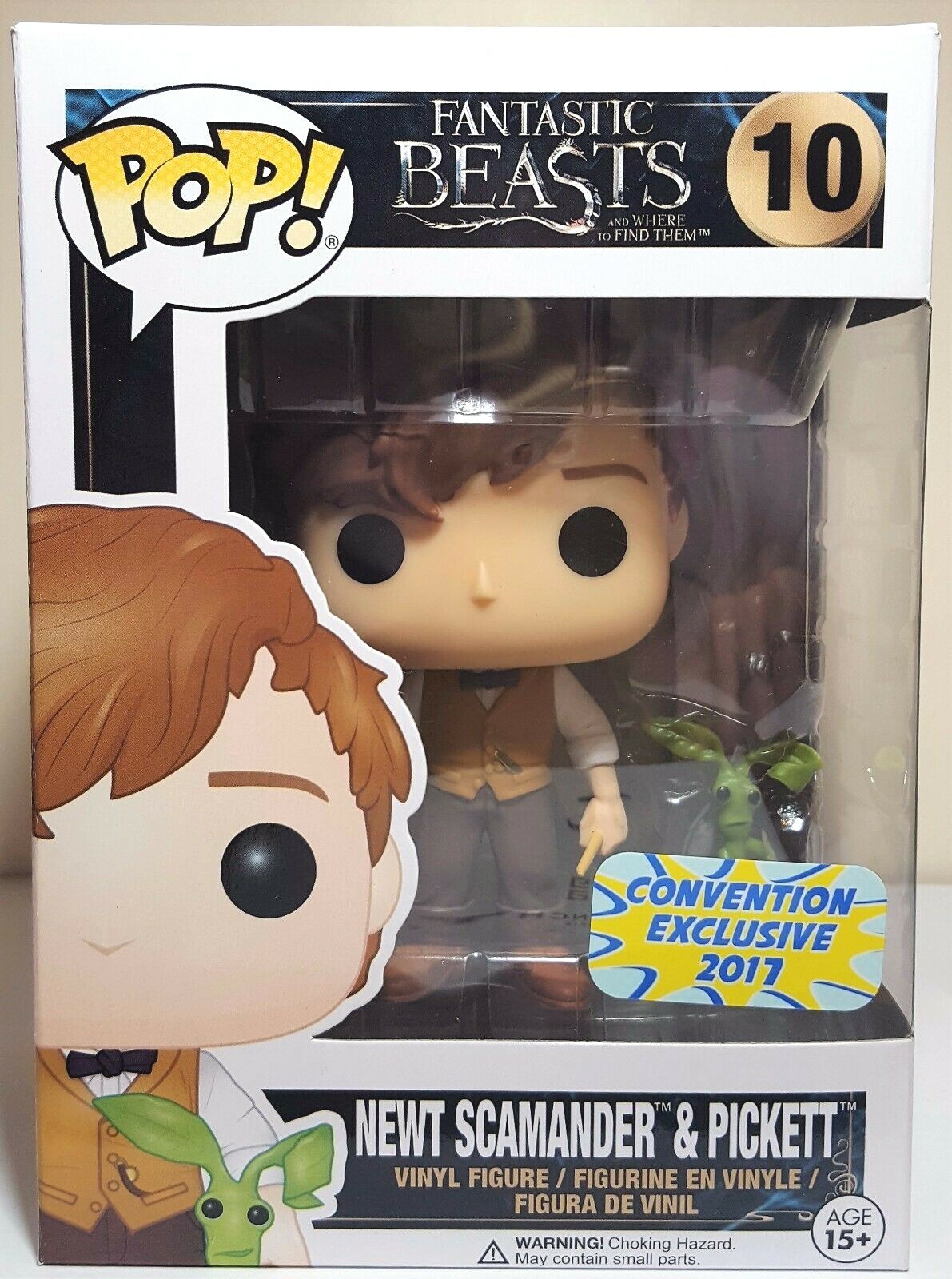 Funko Pop Newt u0026 Pickett # 10 Fantastic Beasts Convention Exclusive Vinyl  889698121491 | eBay
