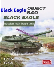 Amusing Hobby 35A064 1/35 Russian Main Battle Tank Black Eagle Object 640 model