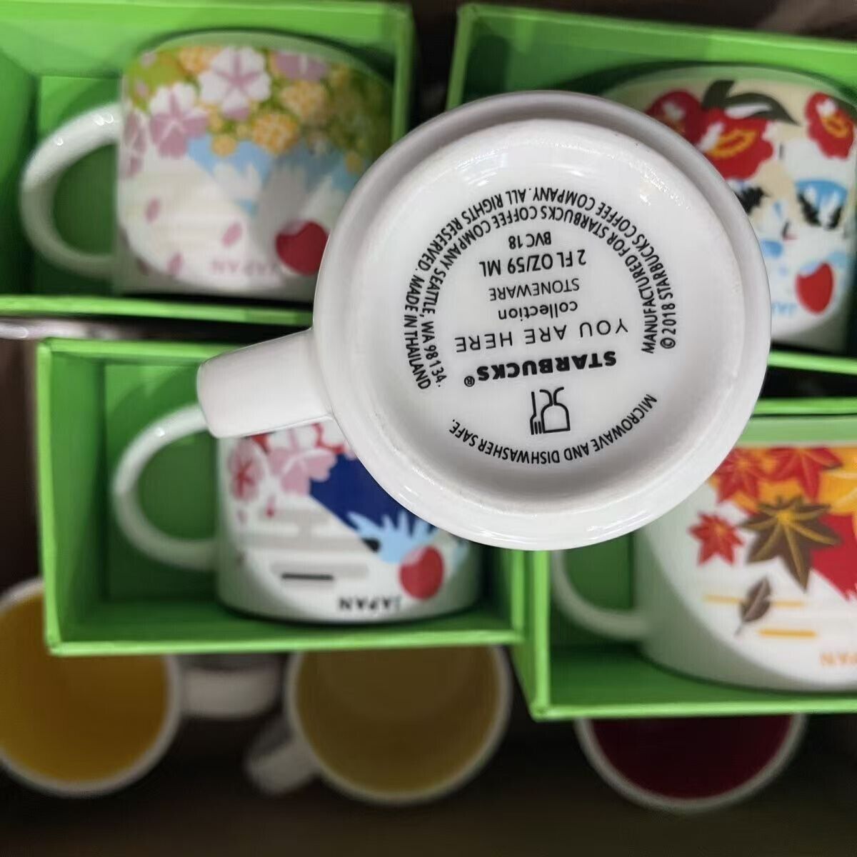 Starbucks“You Are Here”Collection Cute City Mini Coffee Mugs