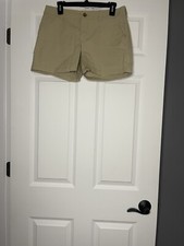Old Navy Khaki Chino Shorts tan Size 6