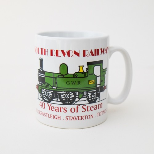 South Devon Railway Tasse - 40th Anniversary Steam Trains GWR