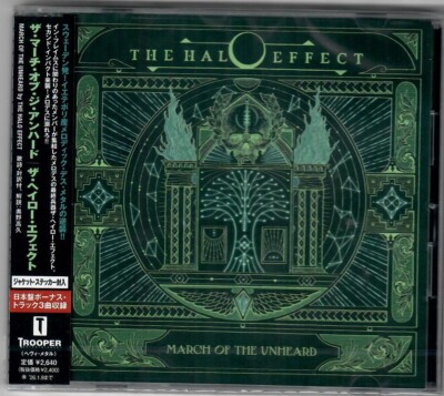 THE HALO EFFECT - MARCH OF THE UNHEARD - JAPAN CD + BONUS TRACKS
