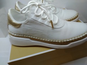 michael kors finch sneakers white